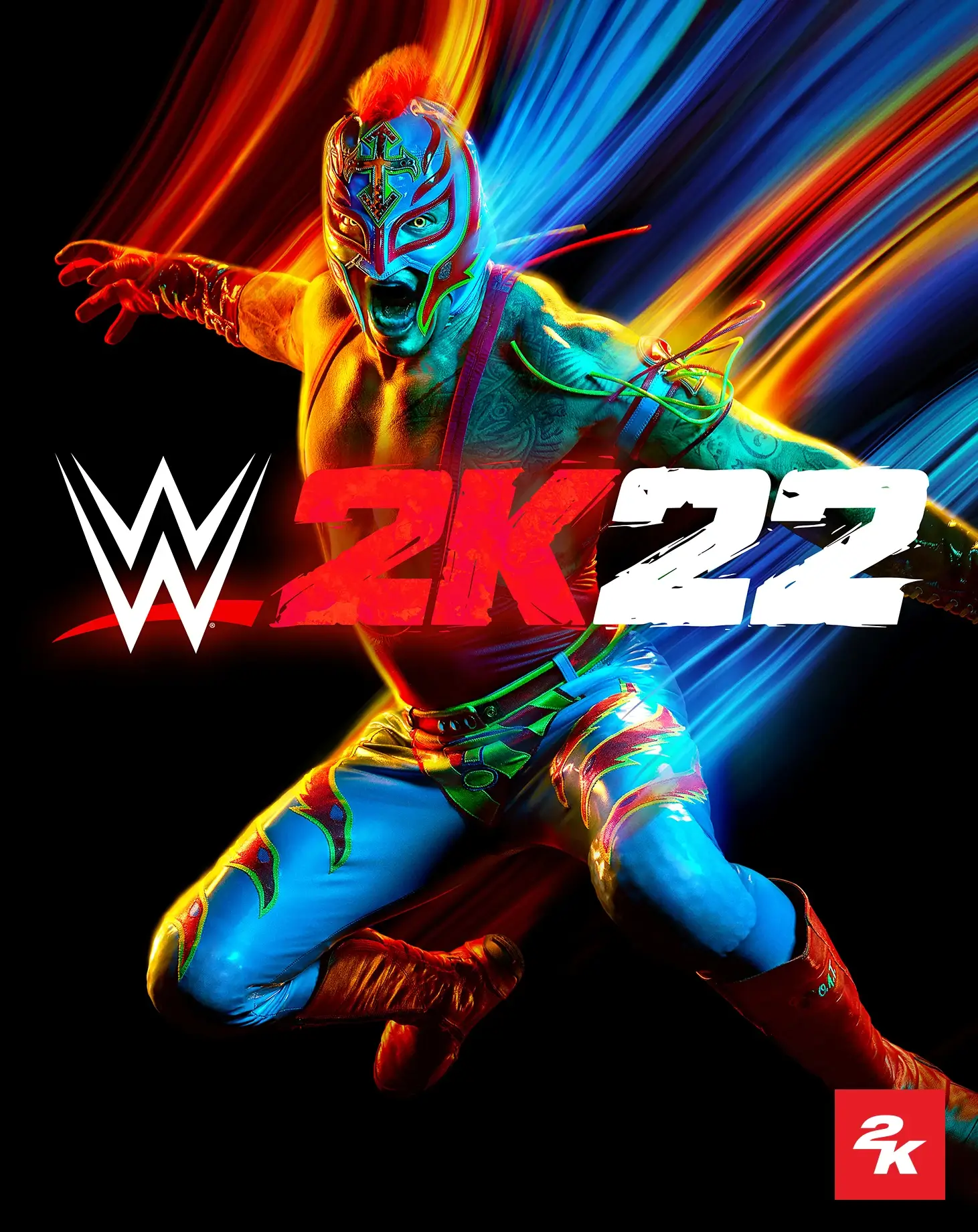 WWE 2K22 (2022) - Game Poster